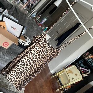 Leopard print dress